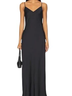 All Saints Hayes 2 in 1 Hayes  Black Maxi Dress